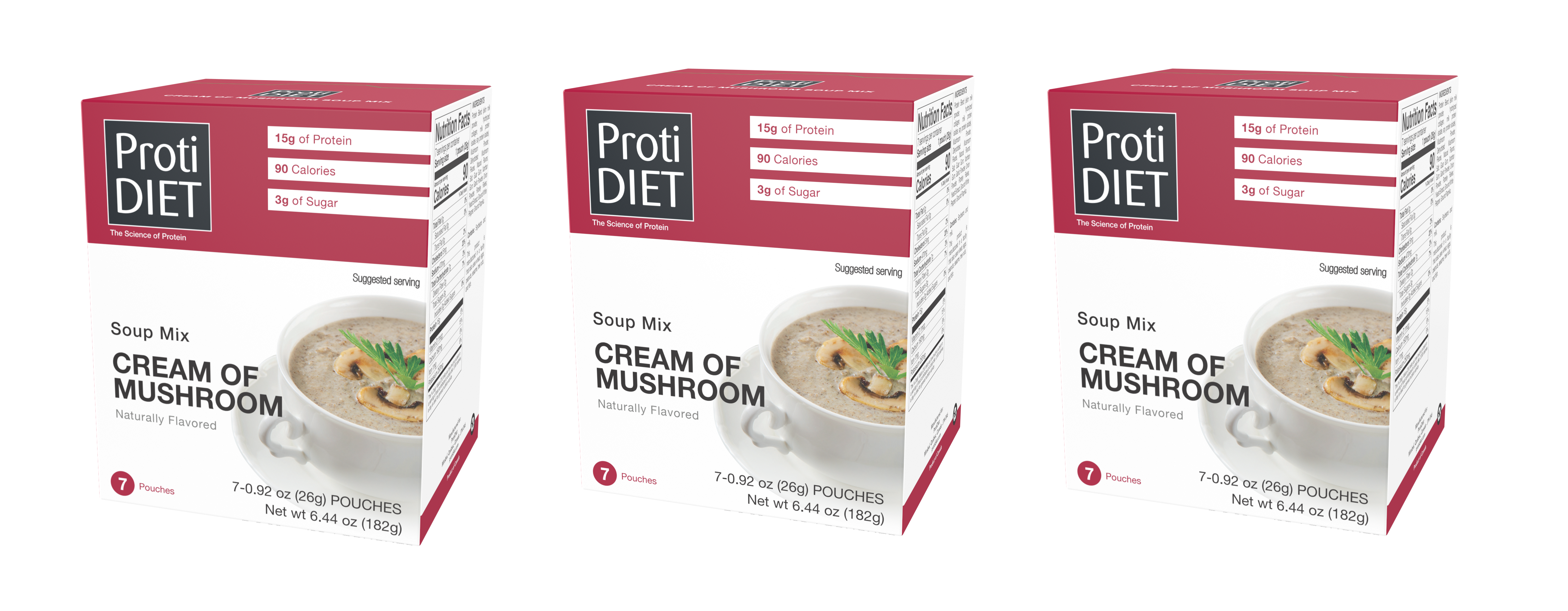 Proti Diet 15g Protein Soup - Cream of Mushroom