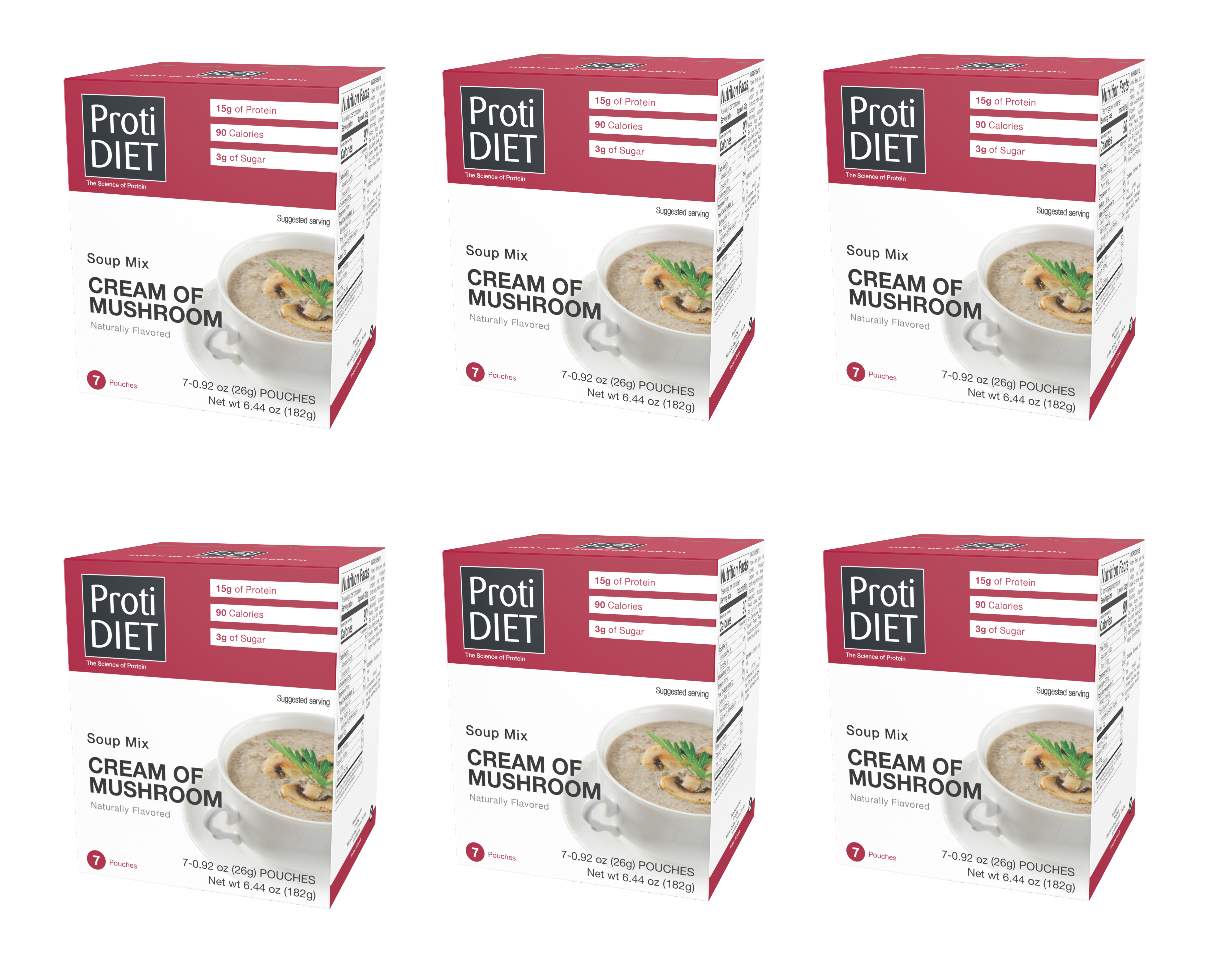 Proti Diet 15g Protein Soup - Cream of Mushroom