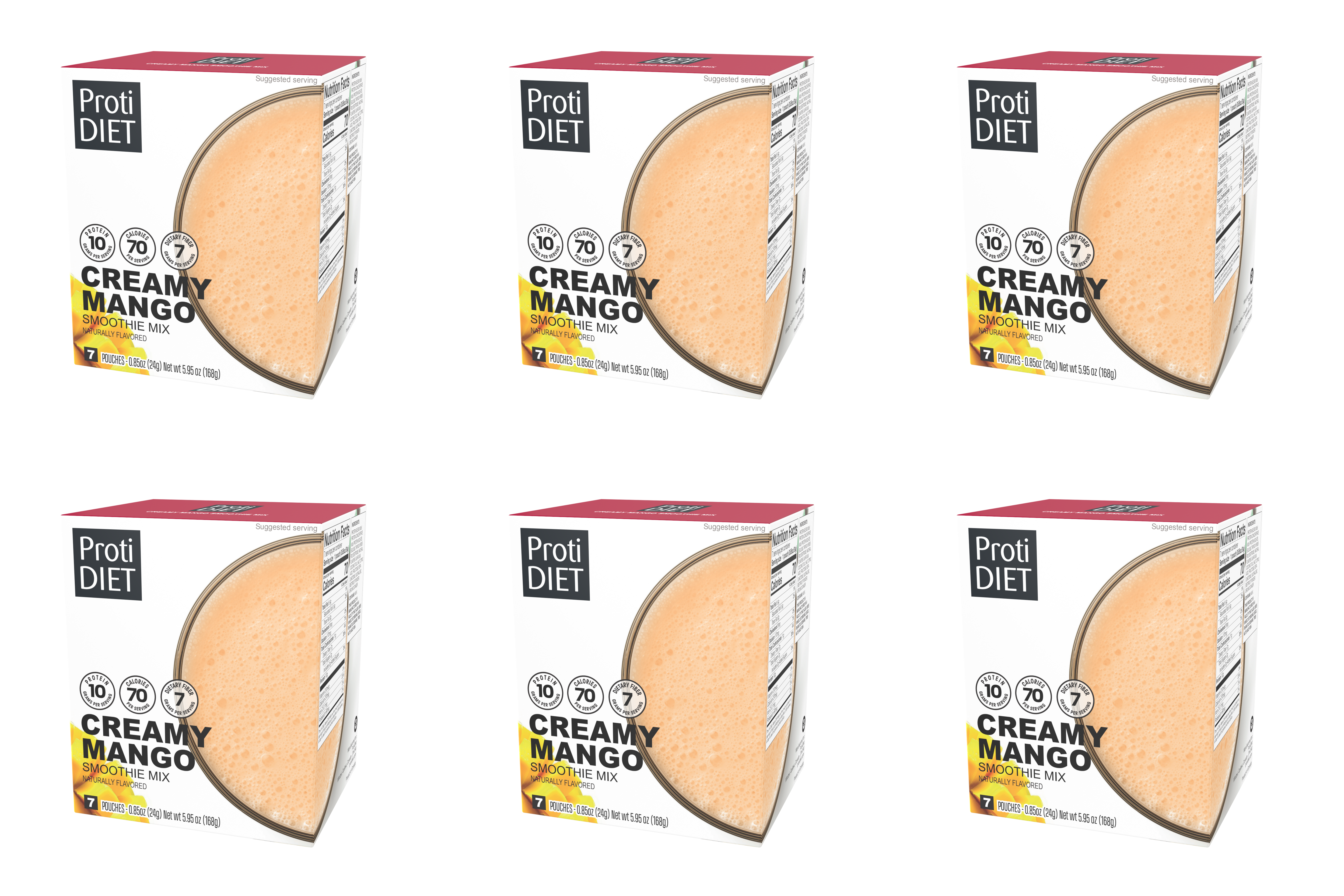 Proti Diet 10g Protein Smoothie Mix - Creamy Mango