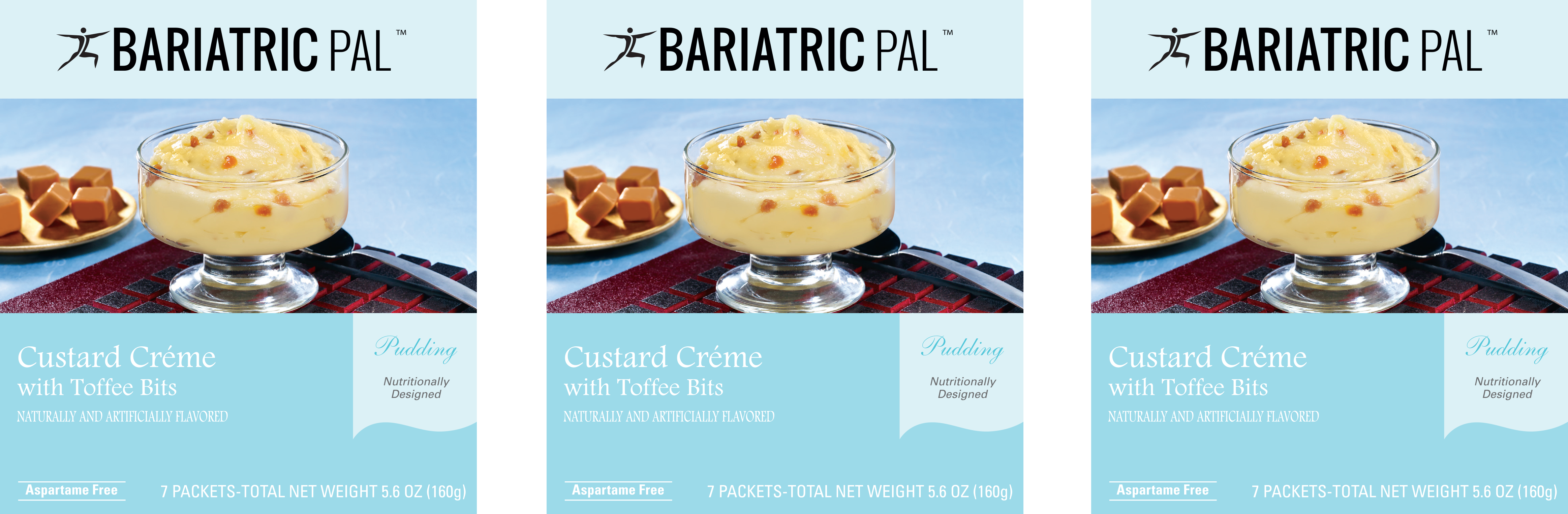 BariatricPal 12g Protein Pudding - Custard Créme with Toffee Bits