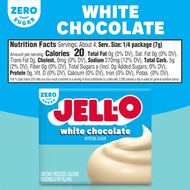 #Flavor_White Chocolate (1 oz)
