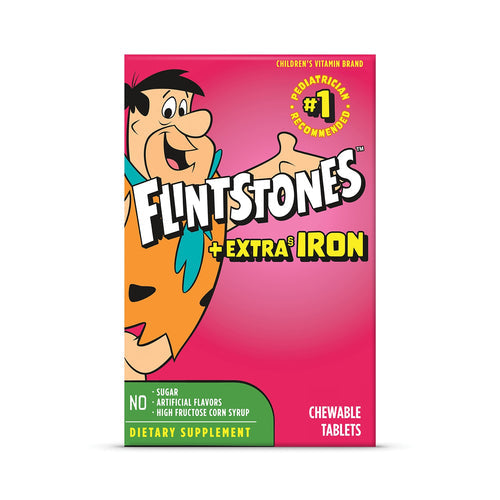 Flintstones Plus Extra Iron Chewables Multivitamin - High-quality Multi-vitamins by Flintstones at BariatricPal Store