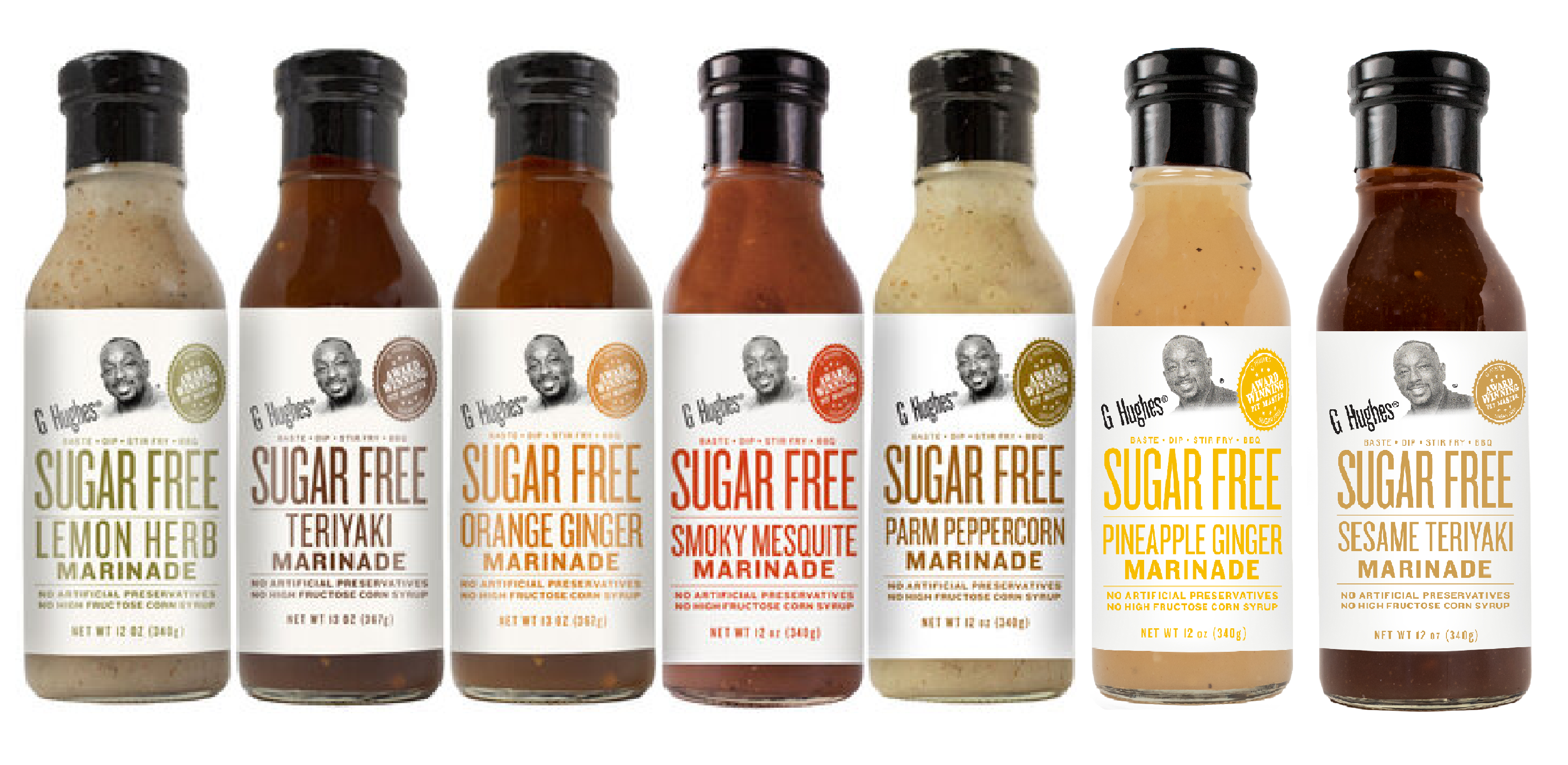 G. Hughes Smokehouse Sugar Free Marinade - Variety Pack - High-quality Marinade by G Hughes at BariatricPal Store