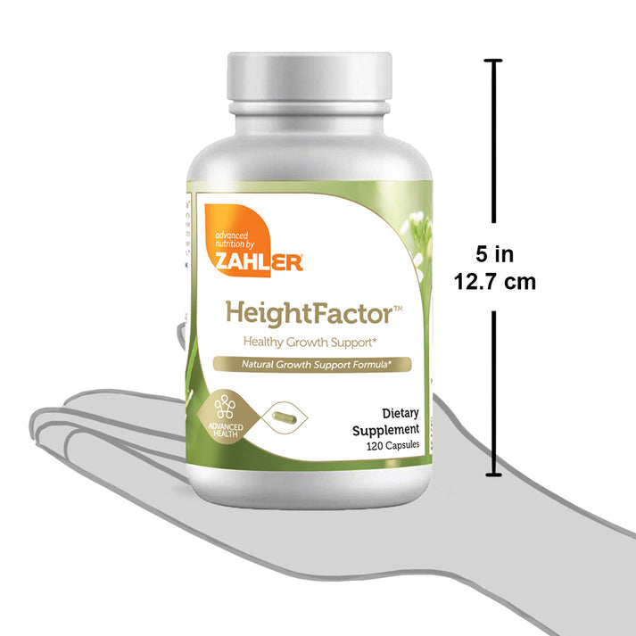 HeightFactor Kosher Capsules by Zahler - High-quality Growth Support by Zahler at BariatricPal Store