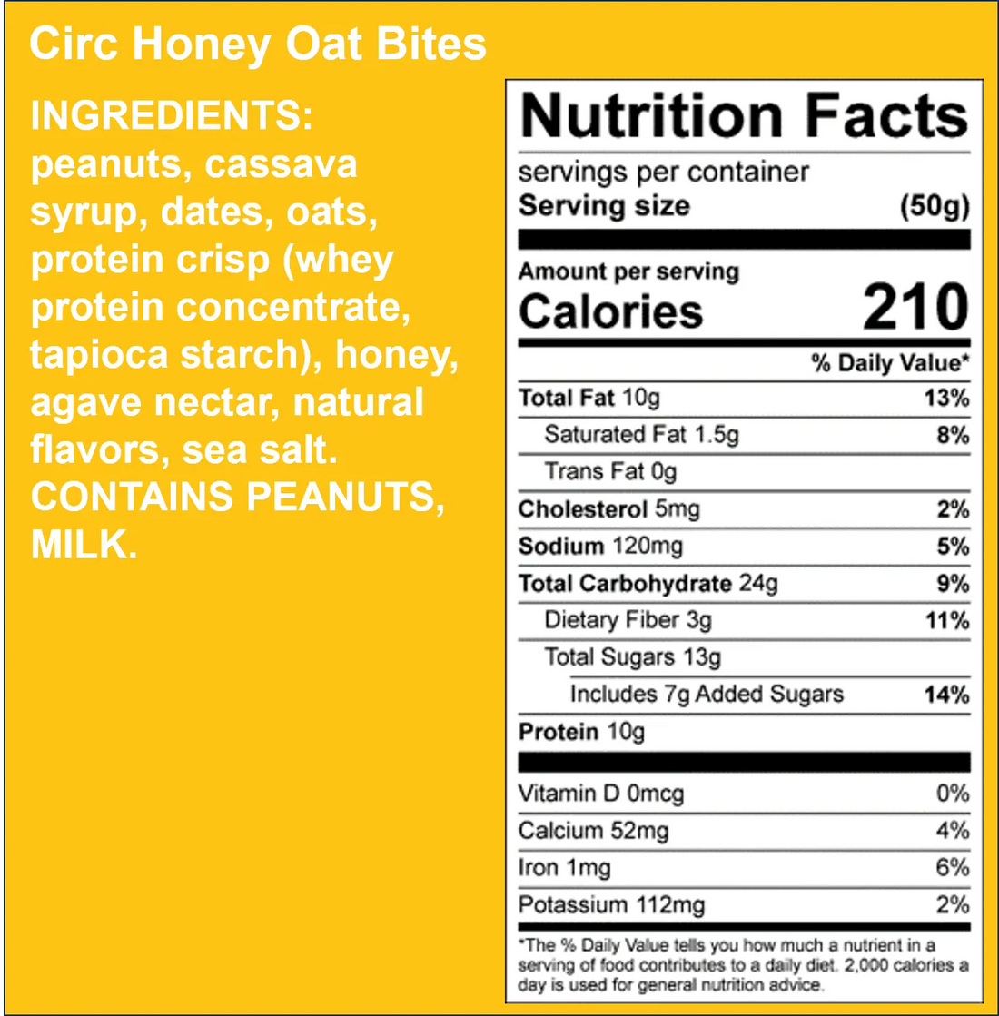 #Flavor_Honey Peanut Oat