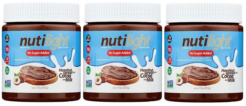 Nutilight Hazelnut Spread & Milk Chocolate