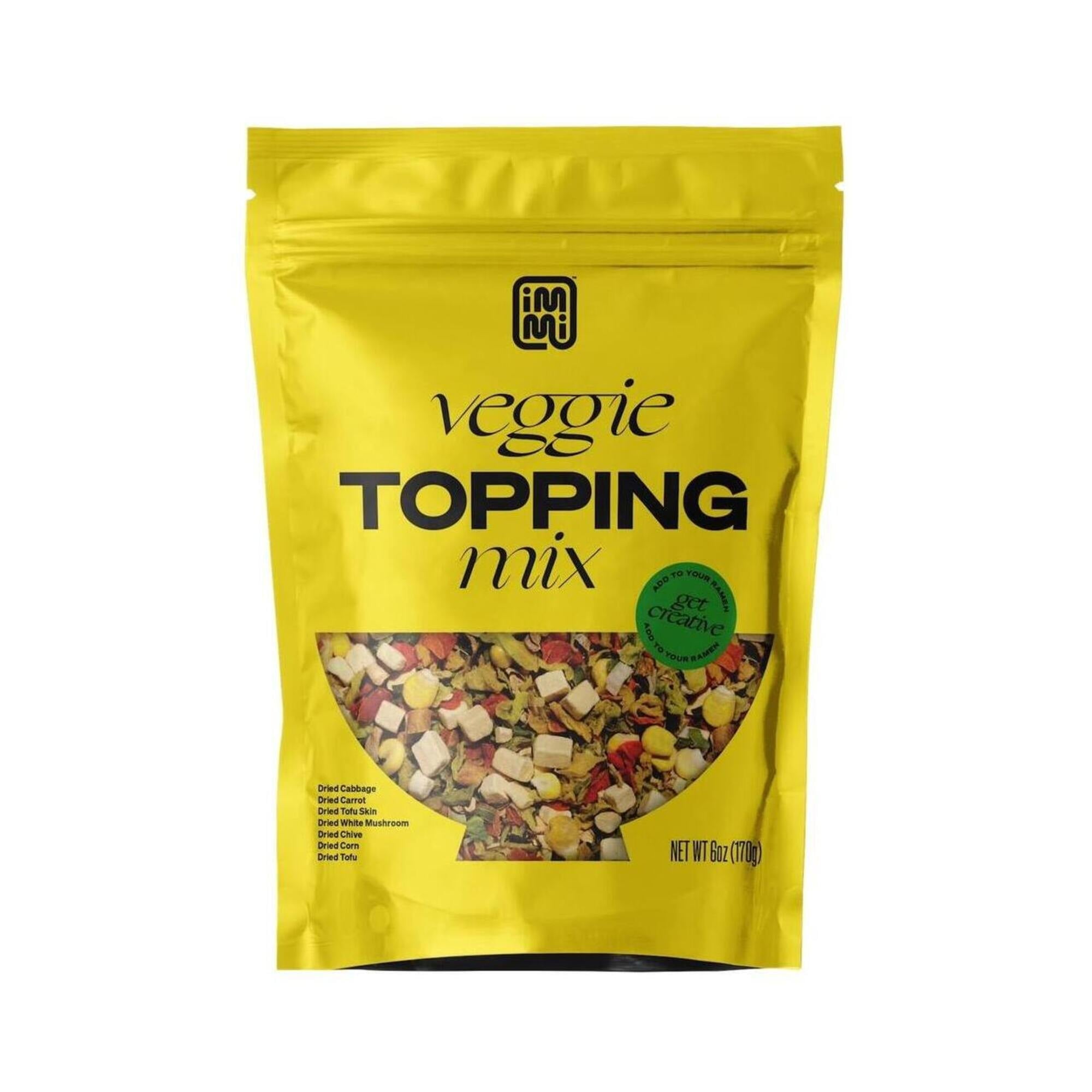Immi Veggie Topping Mix, 6 oz