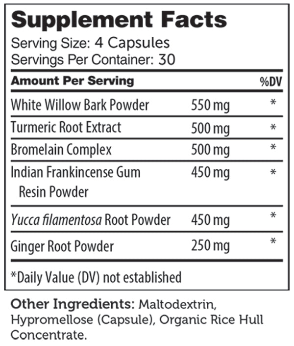 Inflame-X Kosher Capsules for Inflammatory Response & Pain Support by Zahler - High-quality Joint Support by Zahler at BariatricPal Store