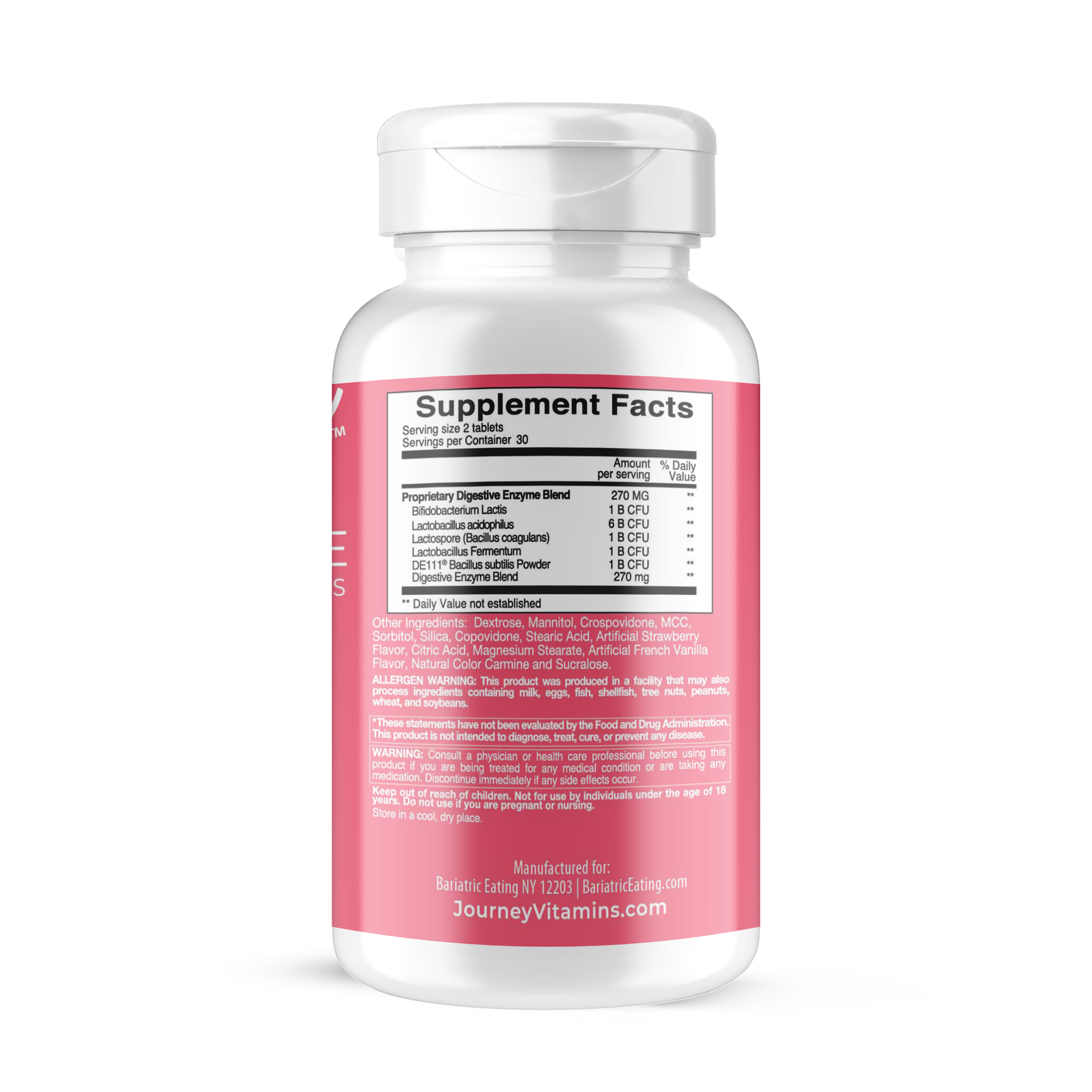 Journey Bariatric Tummy Balance Strawberry Melts by Bariatric Eating