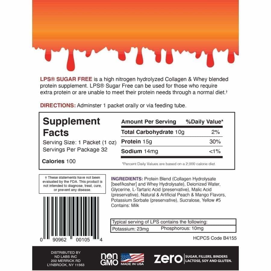 LPS Sugar Free® Collagen & Whey Liquid Protein Supplement by Nutritional Designs 1 oz Packets - Variety Pack - High-quality Liquid Protein by Nutritional Designs Inc at BariatricPal Store