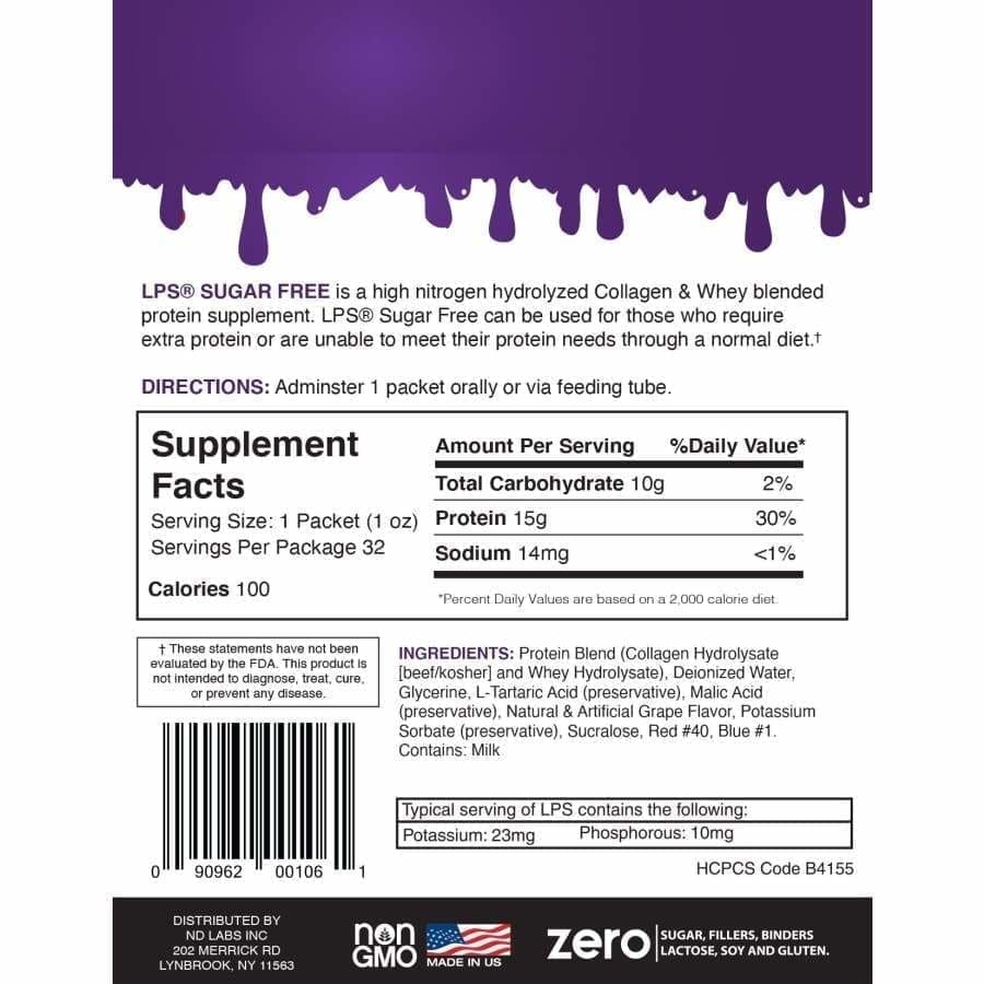 LPS Sugar Free® Collagen & Whey Liquid Protein Supplement by Nutritional Designs 1 oz Packets - Variety Pack - High-quality Liquid Protein by Nutritional Designs Inc at BariatricPal Store