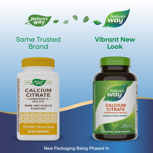 Nature's Way Calcium Citrate 250 capsules