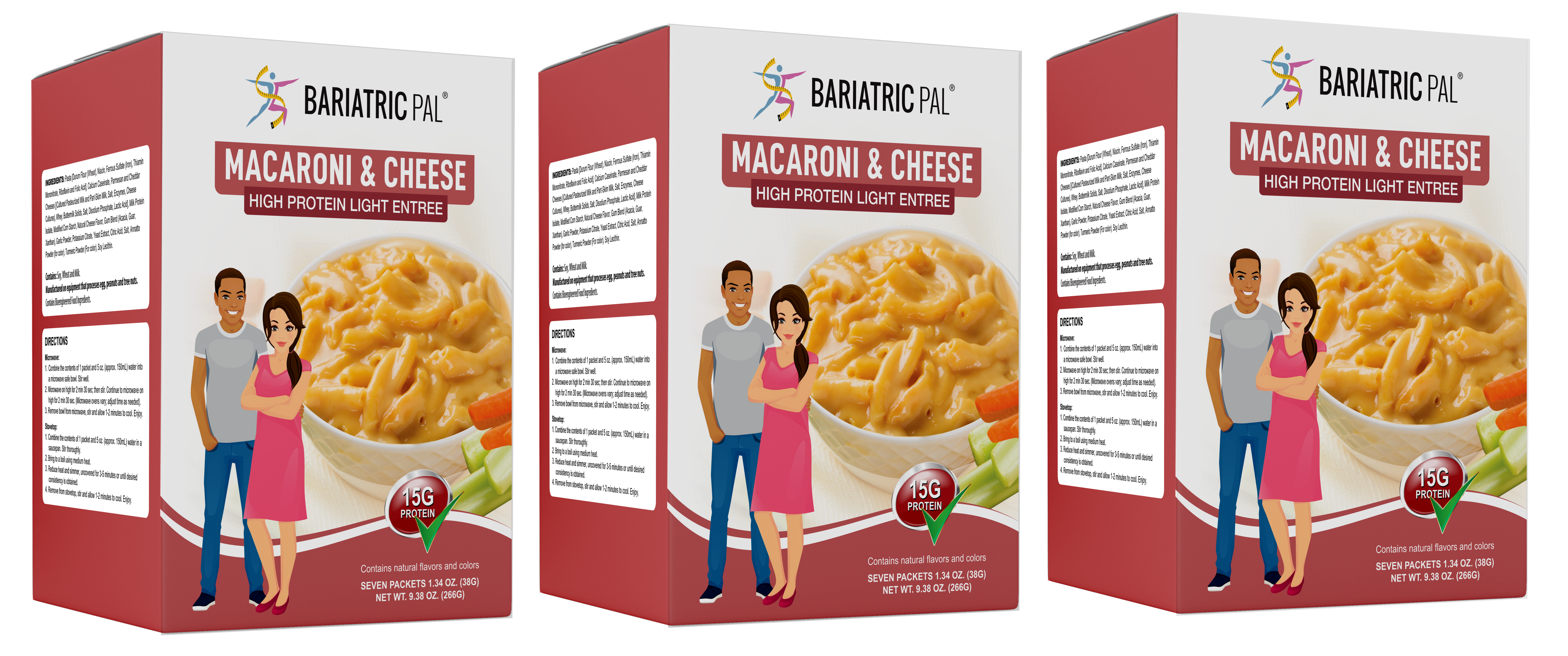 BariatricPal High Protein Light Entree - Creamy Macaroni & Cheese - High-quality Entrees by BariatricPal at BariatricPal Store
