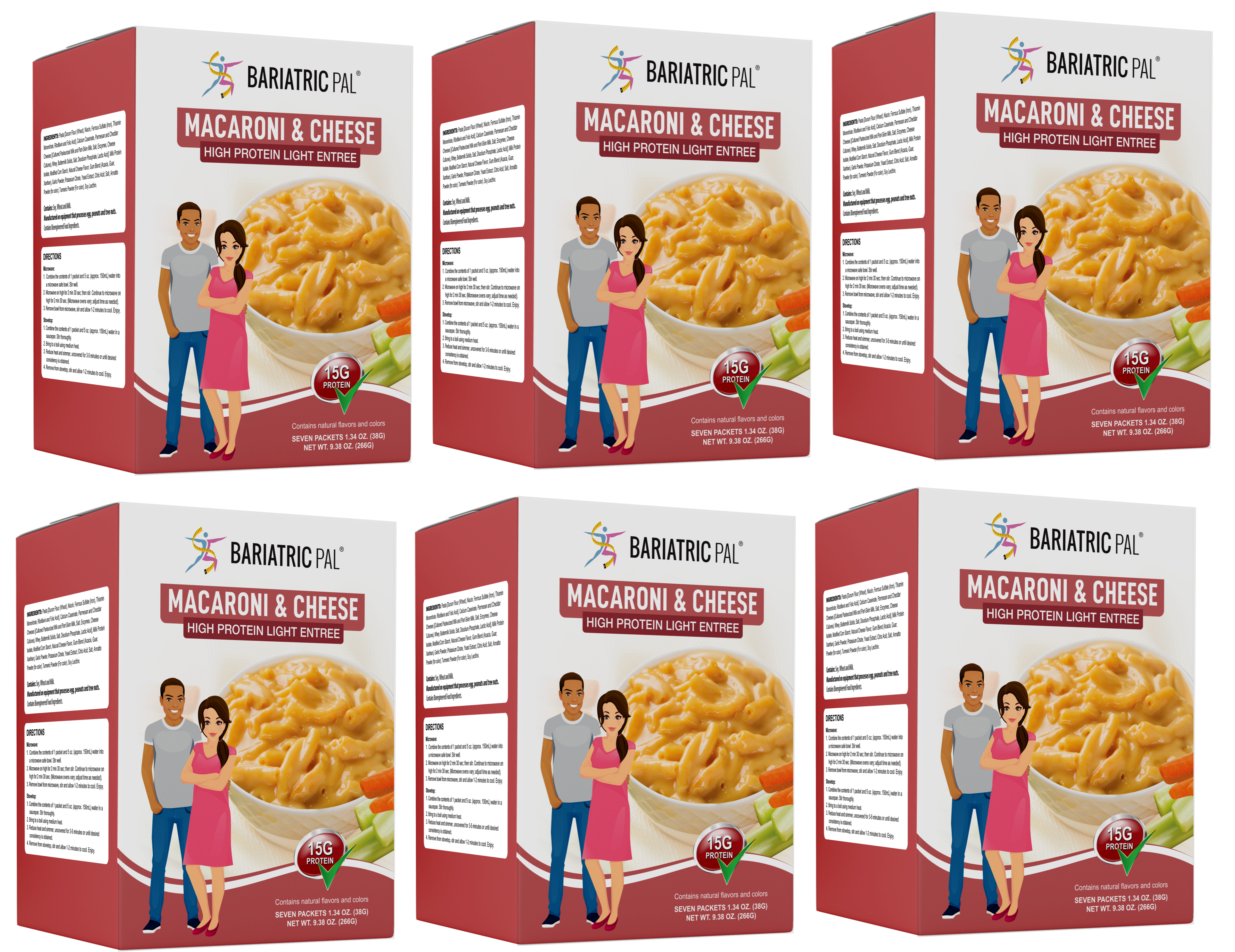 BariatricPal High Protein Light Entree - Creamy Macaroni & Cheese - High-quality Entrees by BariatricPal at BariatricPal Store