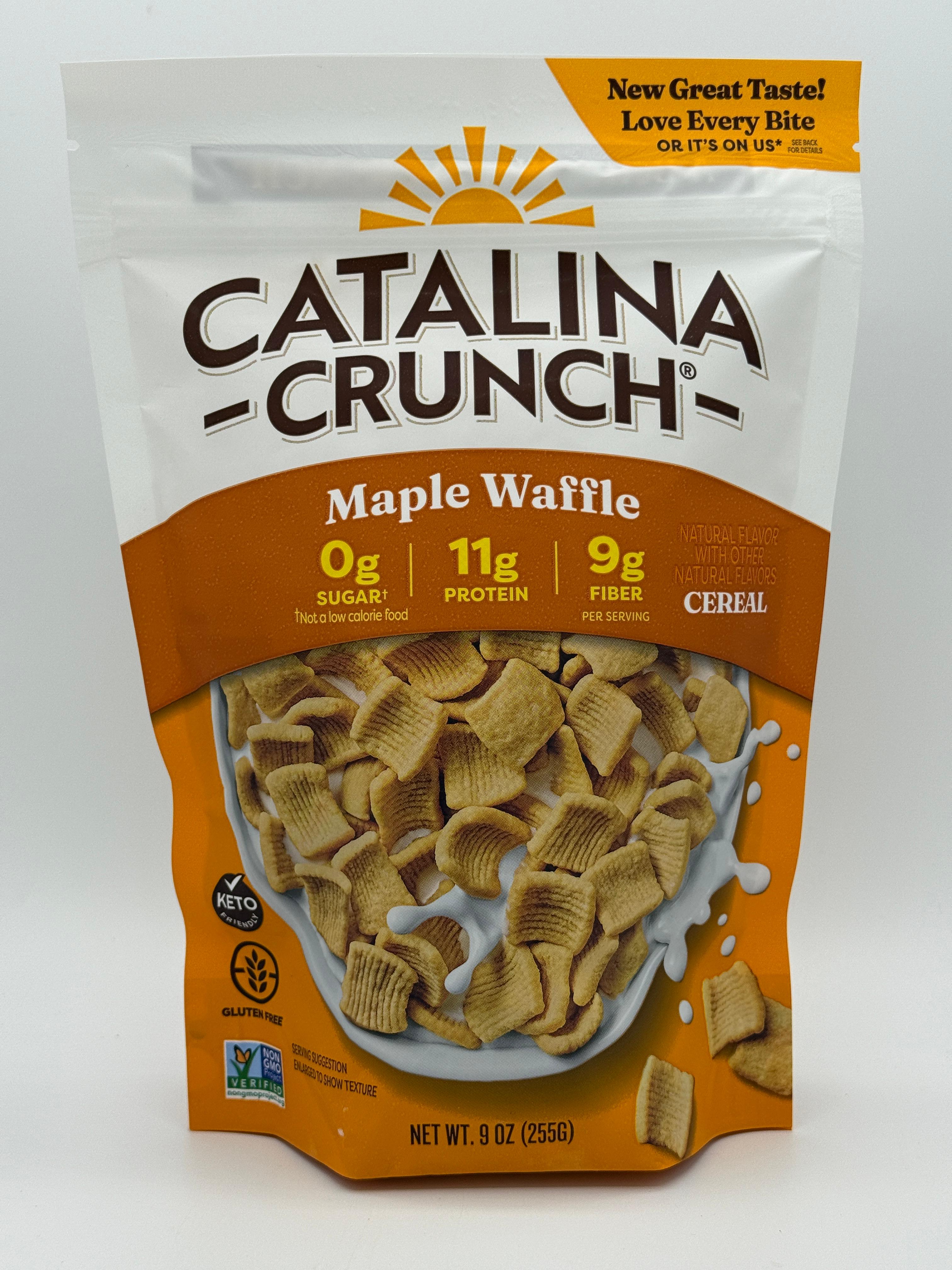 Catalina Crunch Keto Cereal - Maple Waffle, 9oz