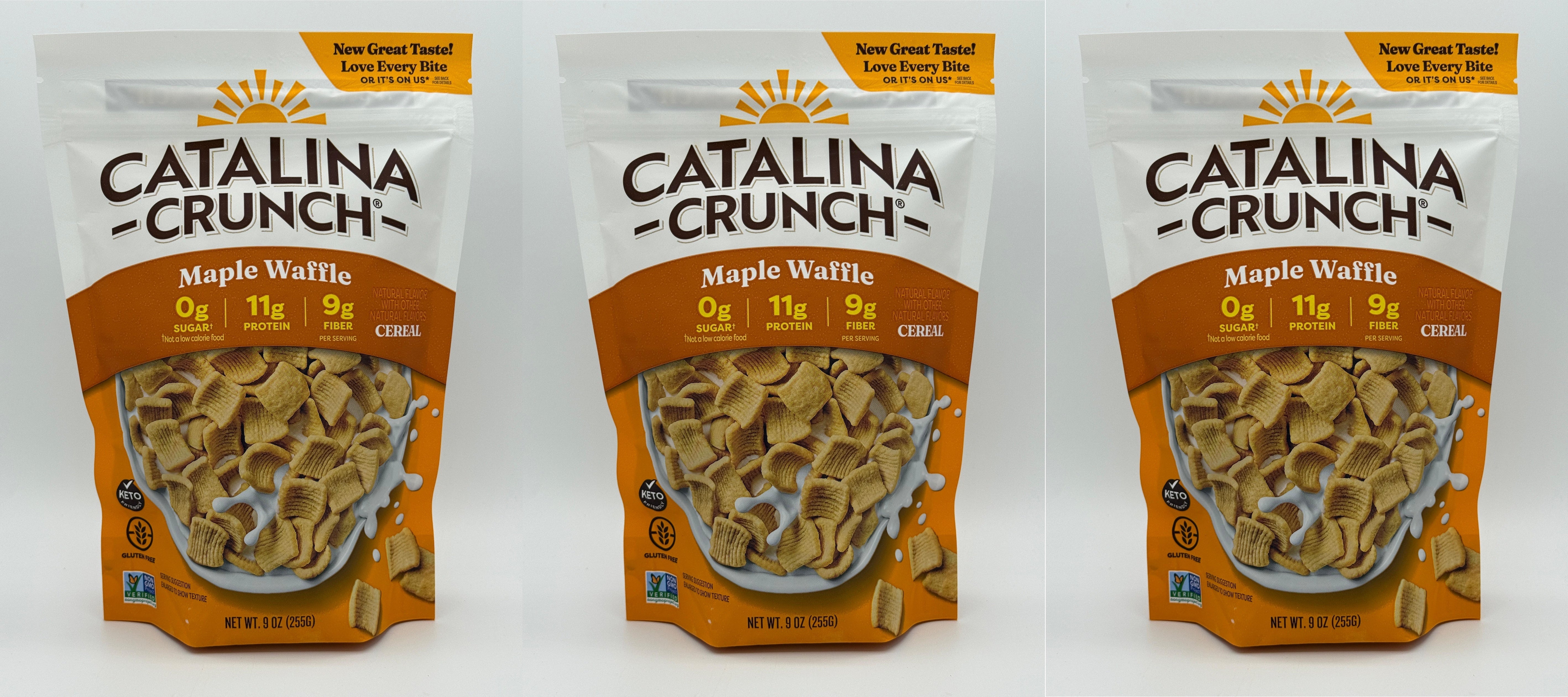 Catalina Crunch Keto Cereal - Maple Waffle, 9oz