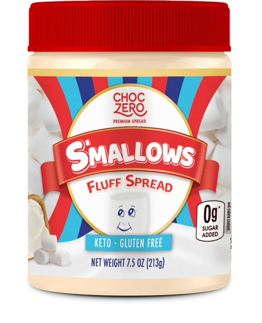 ChocZero S'mallows Marshmallow Fluff Spread. 7.5 oz by ChocZero