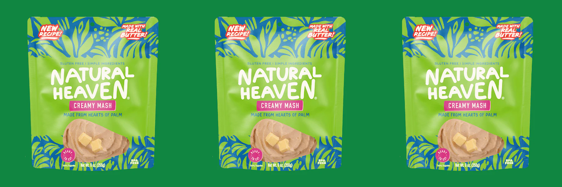 Creamy Mashed Hearts of Palm by Natural Heaven