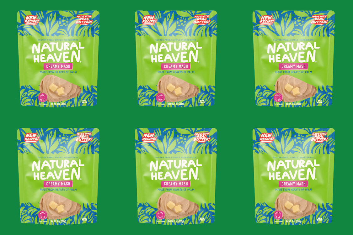 Creamy Mashed Hearts of Palm by Natural Heaven