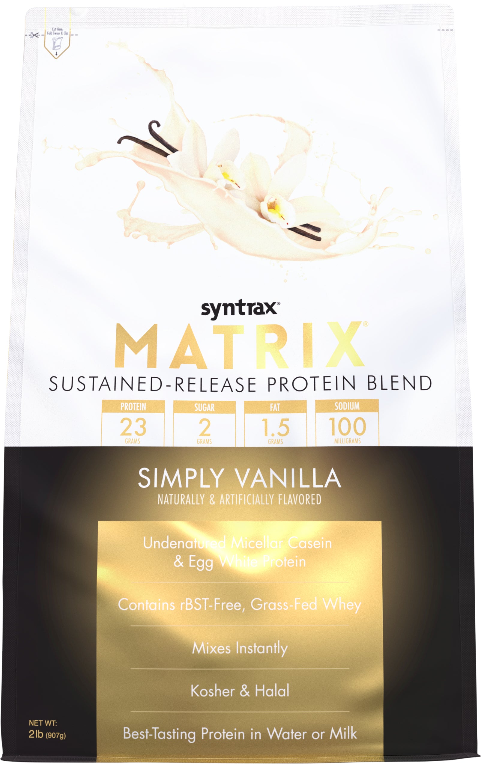 #Flavor_Simply Vanilla #Size_2LB Bag