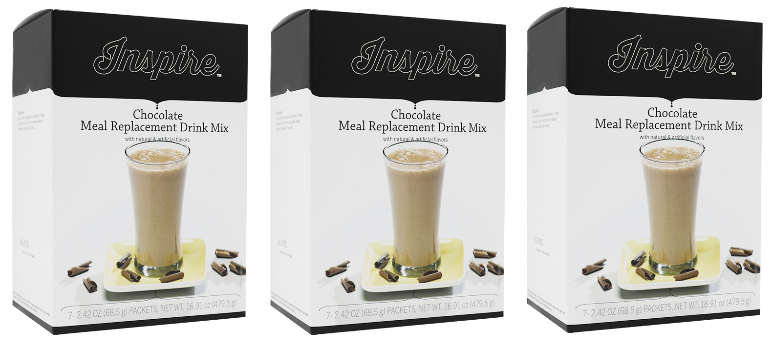 Inspire Very High Protein (35g) Shake Meal Replacement - Chocolate - High-quality Meal Replacements by Bariatric Eating at BariatricPal Store