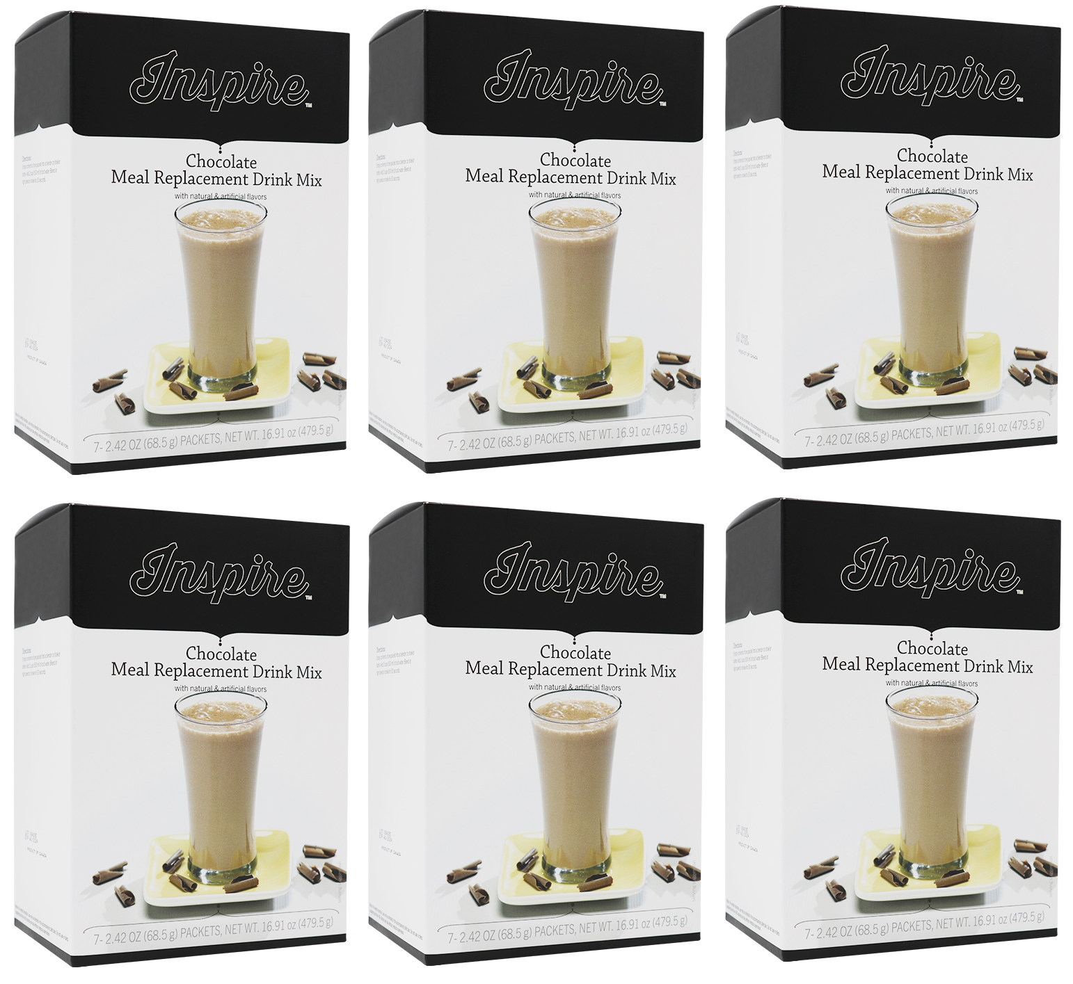 Inspire Very High Protein (35g) Shake Meal Replacement - Chocolate - High-quality Meal Replacements by Bariatric Eating at BariatricPal Store