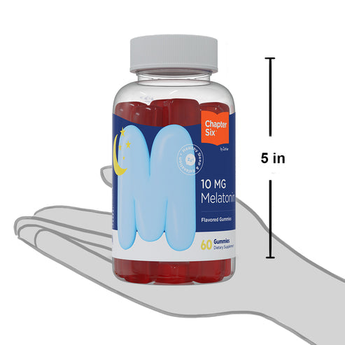 Chapter Six Melatonin Kosher Gummies 10mg by Zahler - High-quality Melatonin by Zahler at BariatricPal Store