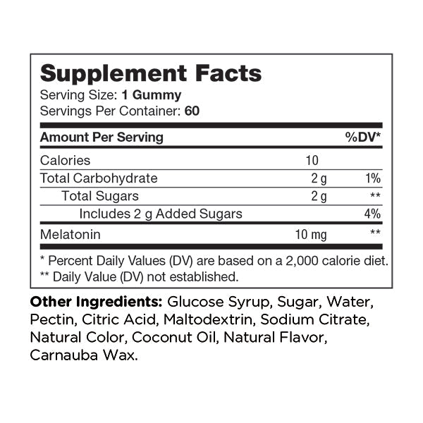 Chapter Six Melatonin Kosher Gummies 10mg by Zahler - High-quality Melatonin by Zahler at BariatricPal Store