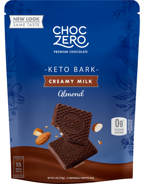 #Flavor_Milk Chocolate with Almonds #Size_6 oz.