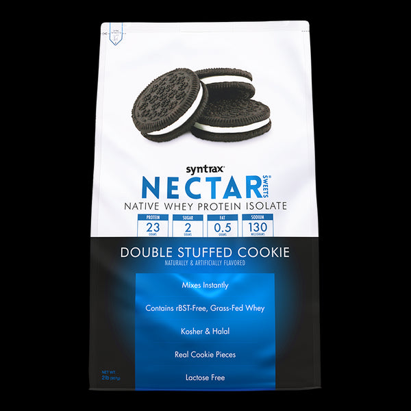 Syntrax Nectar Sweets 2lb Protein Powder Bottle - Double Stuffed Cookie
