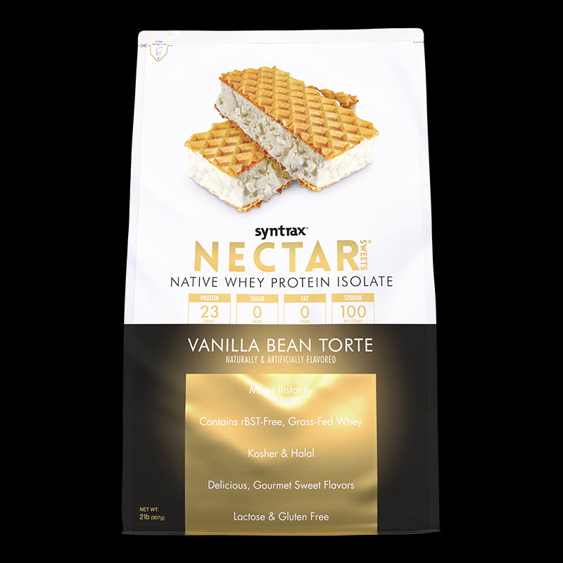 Syntrax Nectar Sweets 2lb Protein Powder Bag - Vanilla Bean Torte - High-quality Protein Powder Bag by Syntrax at BariatricPal Store