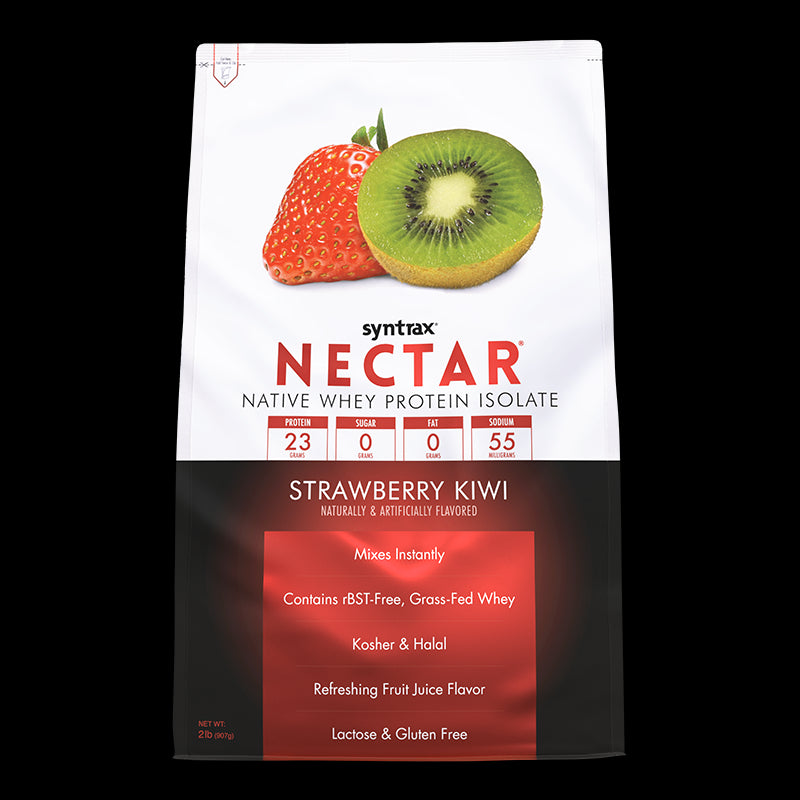 Syntrax Nectar 2lb Protein Powder - Strawberry Kiwi - High-quality Protein Powder Tubs by Syntrax at BariatricPal Store
