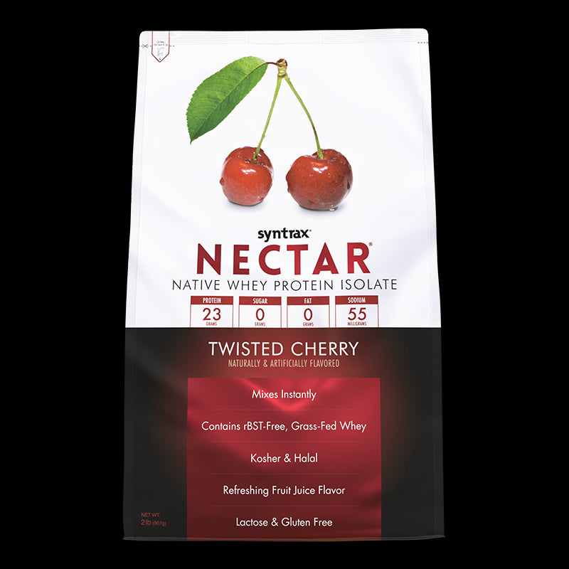 Syntrax Nectar 2lb Protein Powder - Twisted Cherry - High-quality Protein Powder Tubs by Syntrax at BariatricPal Store
