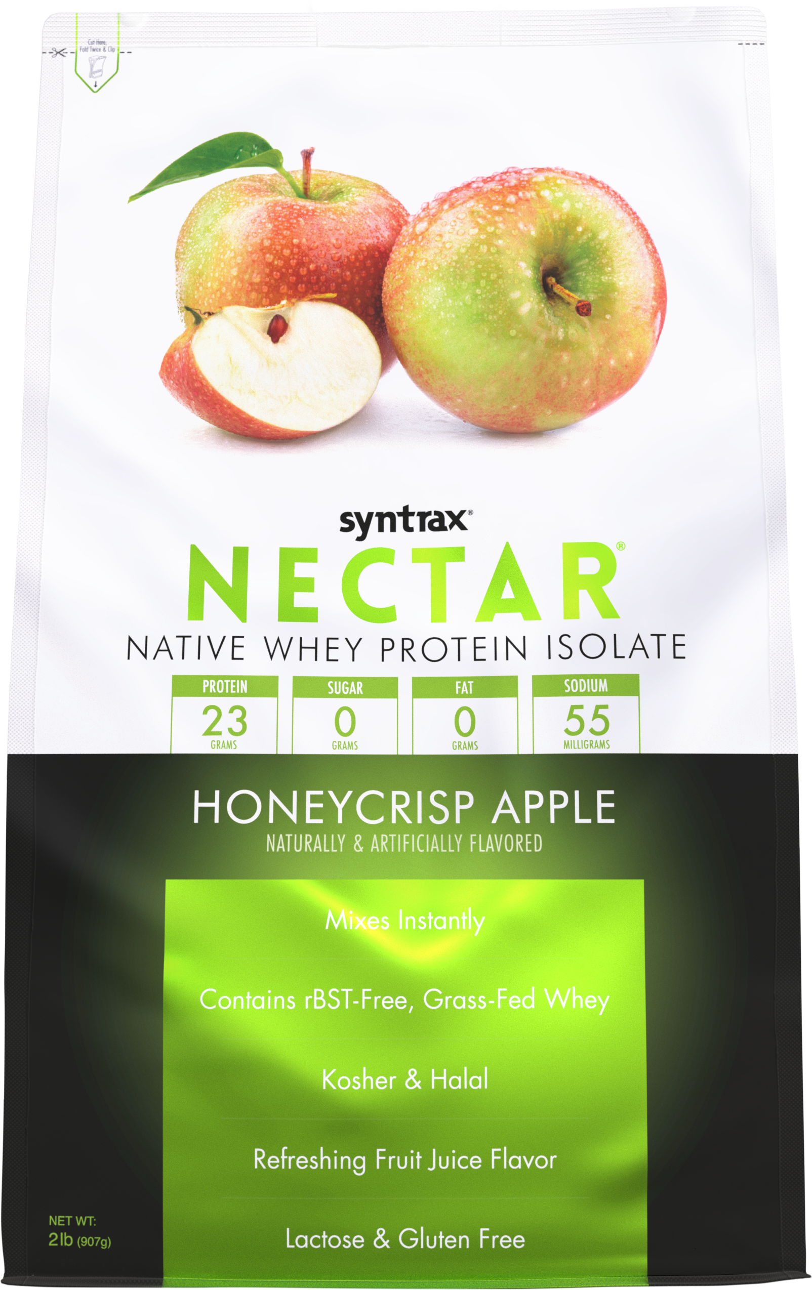 Syntrax Nectar 2lb Protein Powder - Honeycrisp Apple - High-quality Protein Powder Tubs by Syntrax at BariatricPal Store