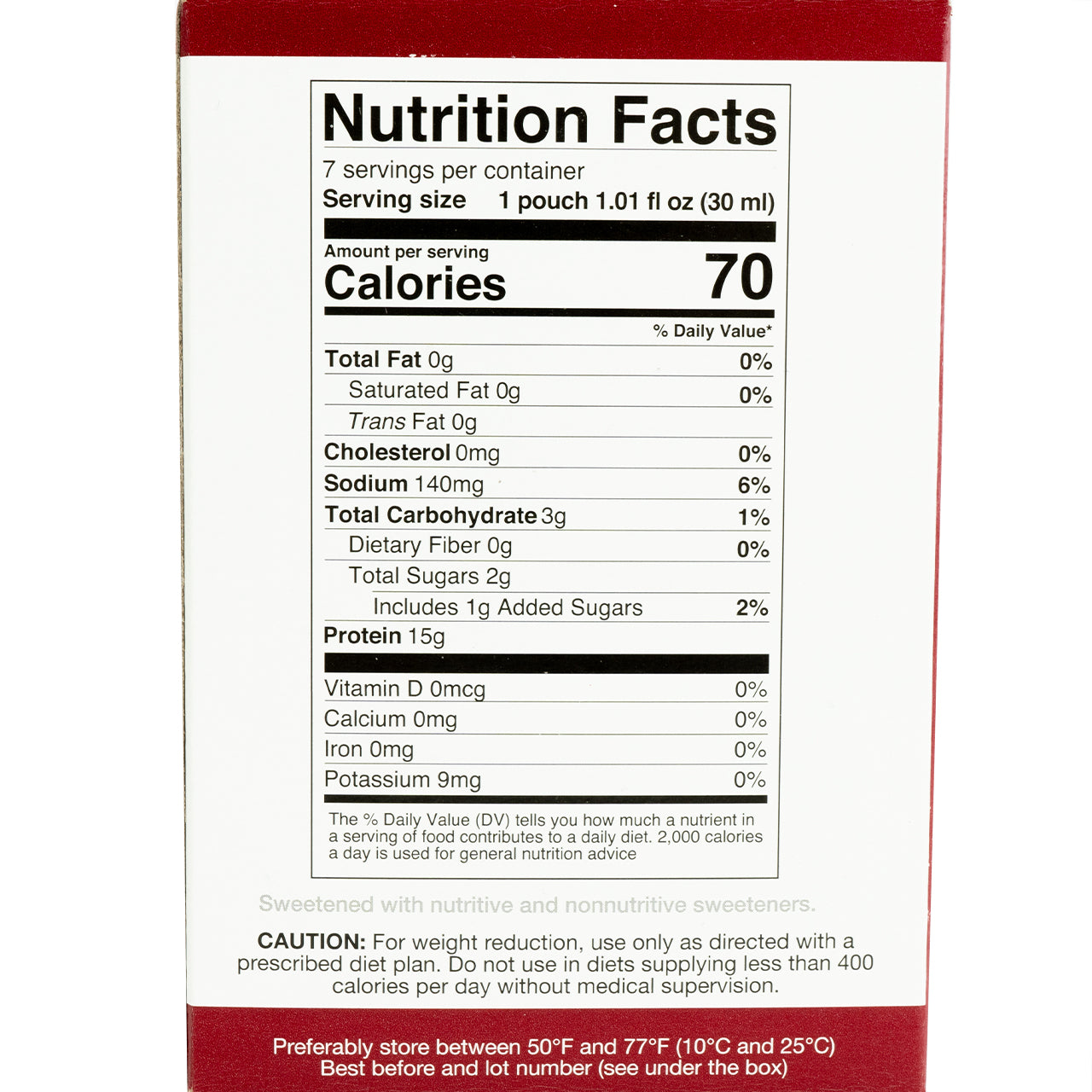 Proti Diet Concentrated Drink Mix, Cool Raspberry, 7 Pouches