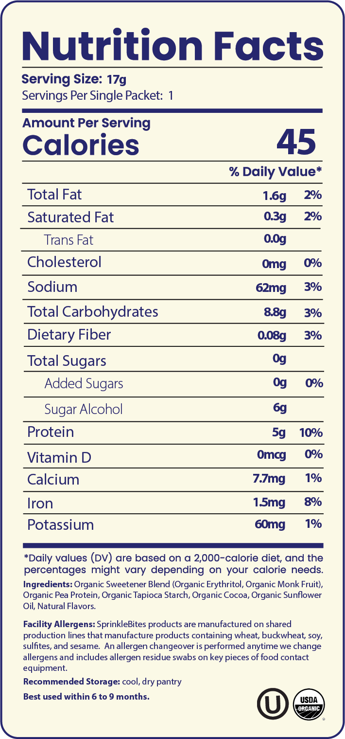 #Flavor_Cacao, 0.6 oz