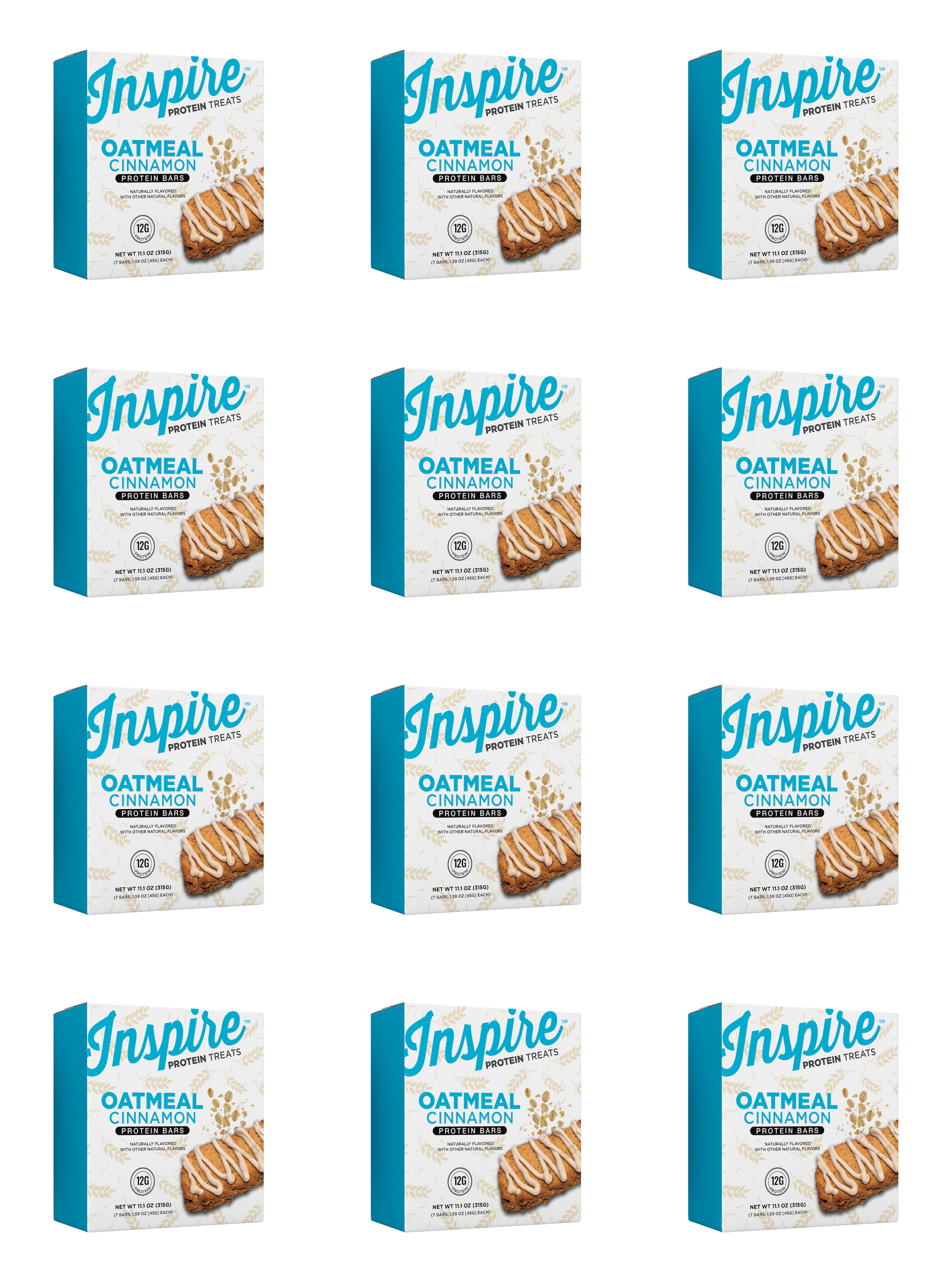 Inspire High Protein Bars by Bariatric Eating - Oatmeal Cinnamon