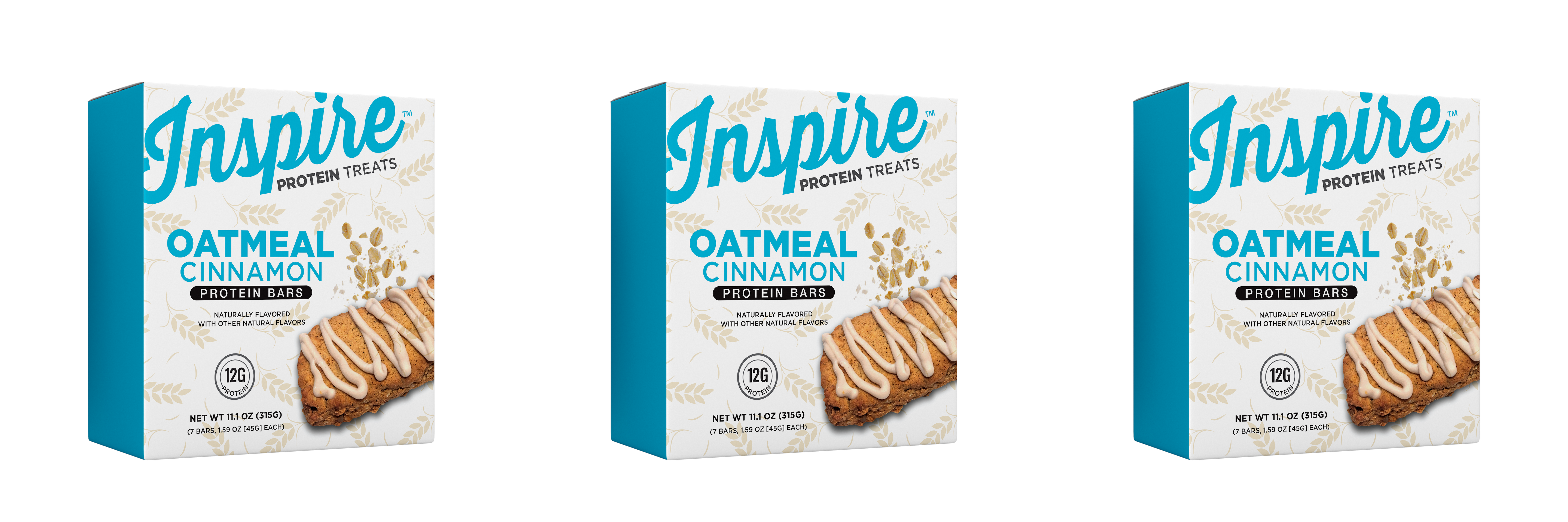 Inspire High Protein Bars by Bariatric Eating - Oatmeal Cinnamon