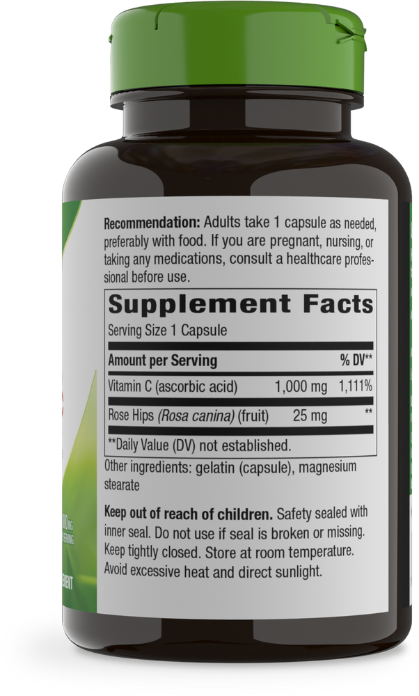 Nature's Way Vitamin C-1000 w/Rose Hips
