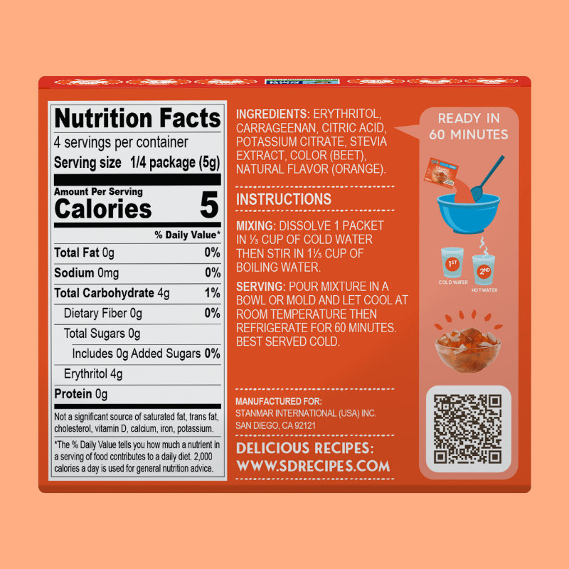 Simply Desserts Sugar Free Jel Dessert