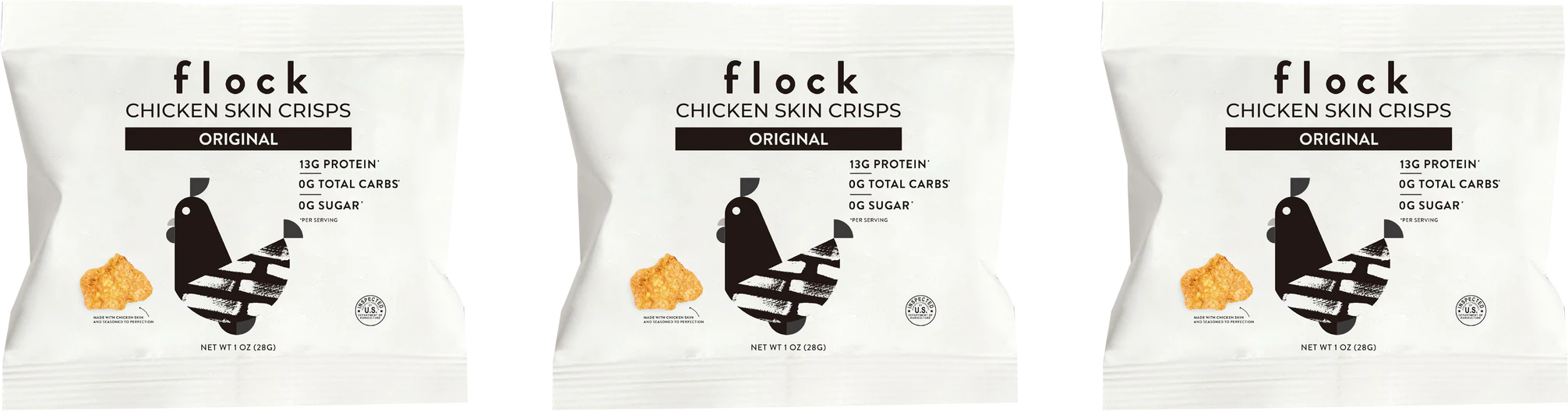 Flock Foods Keto Chicken Chips - Original