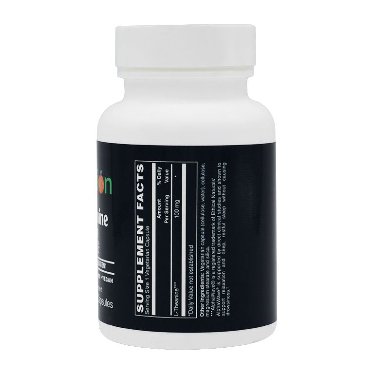 L-Theanine 100mg Capsule by Netrition - High-quality Gluten Free by Netrition at BariatricPal Store