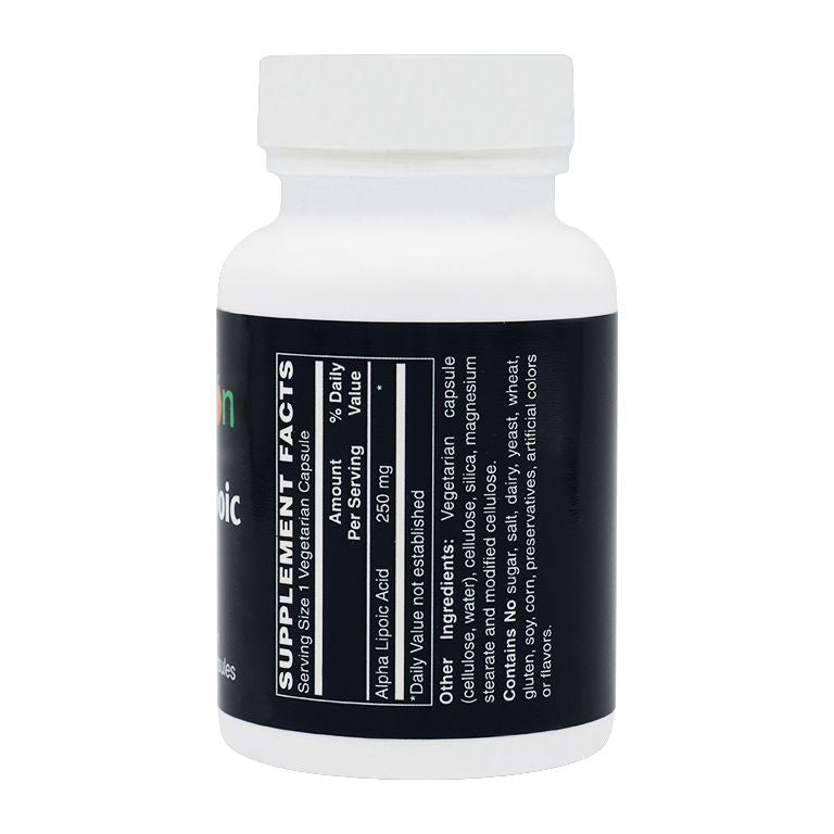Alpha Lipoic Acid 250mg Capsule by Netrition - High-quality Antioxidants by Netrition at BariatricPal Store