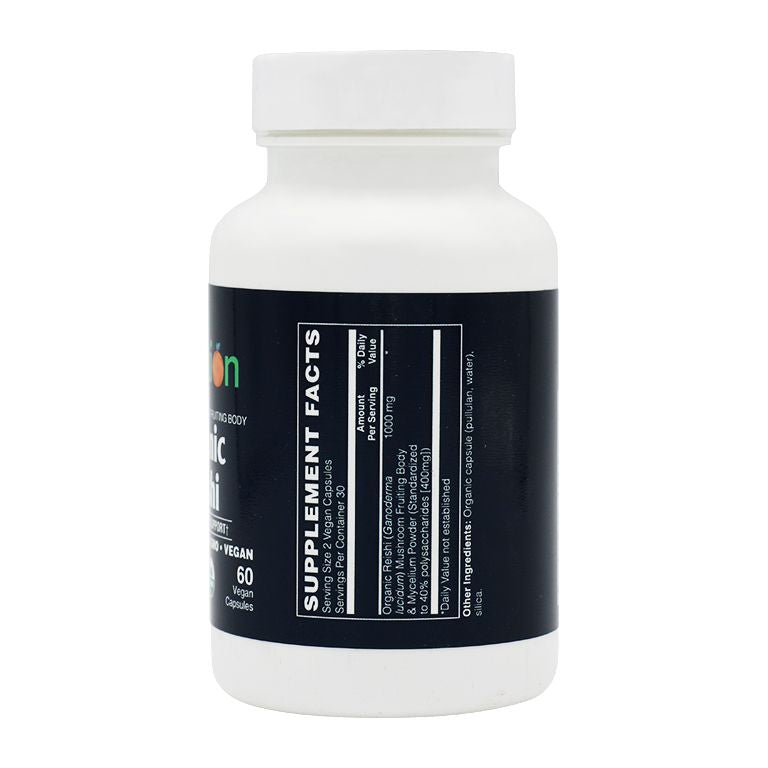 Reishi Mushroom Capsule by Netrition - The Natural Key to Lifelong Wellness - High-quality Immune System Support by Netrition at BariatricPal Store