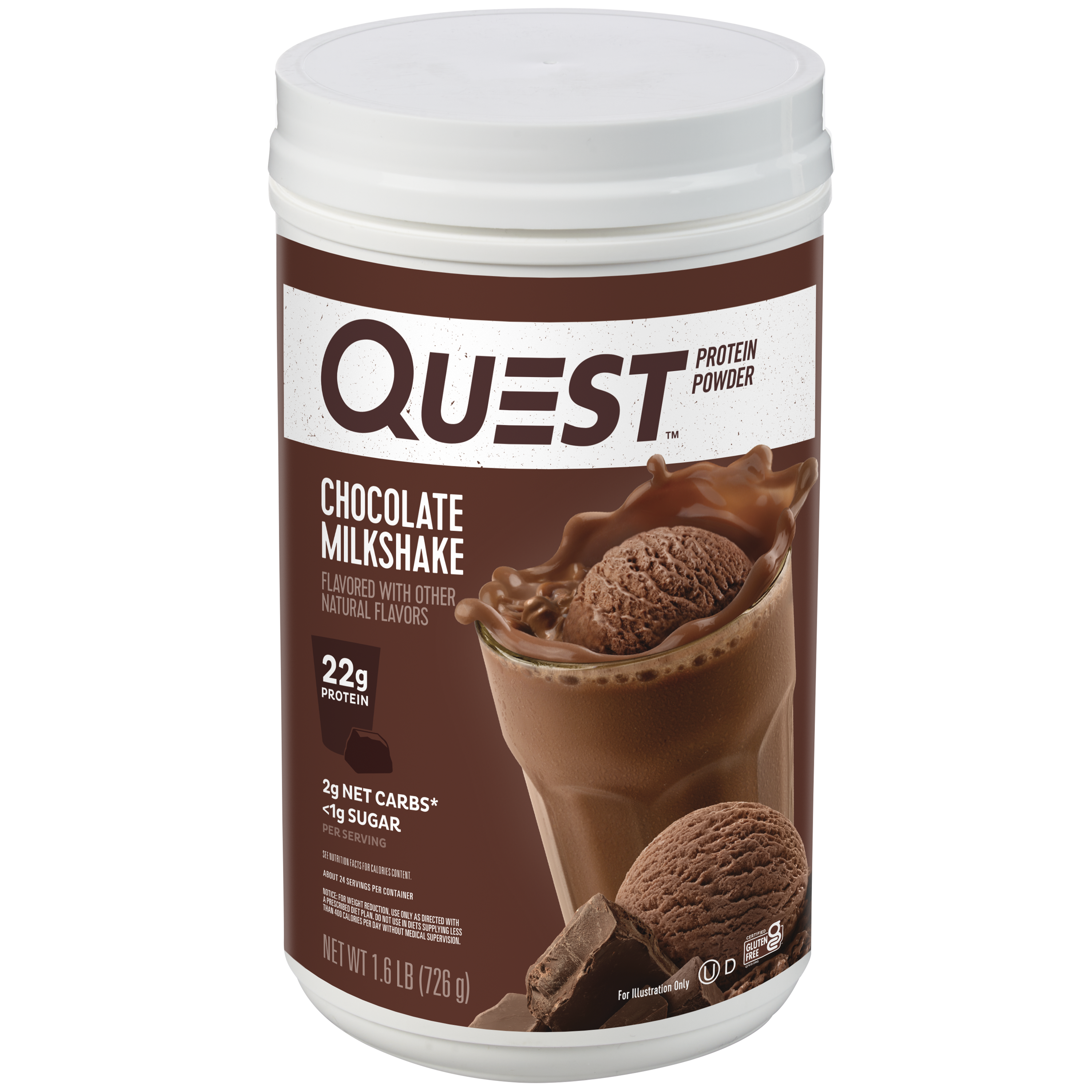 #Flavor_Chocolate Milkshake #Size_1.6 lb.