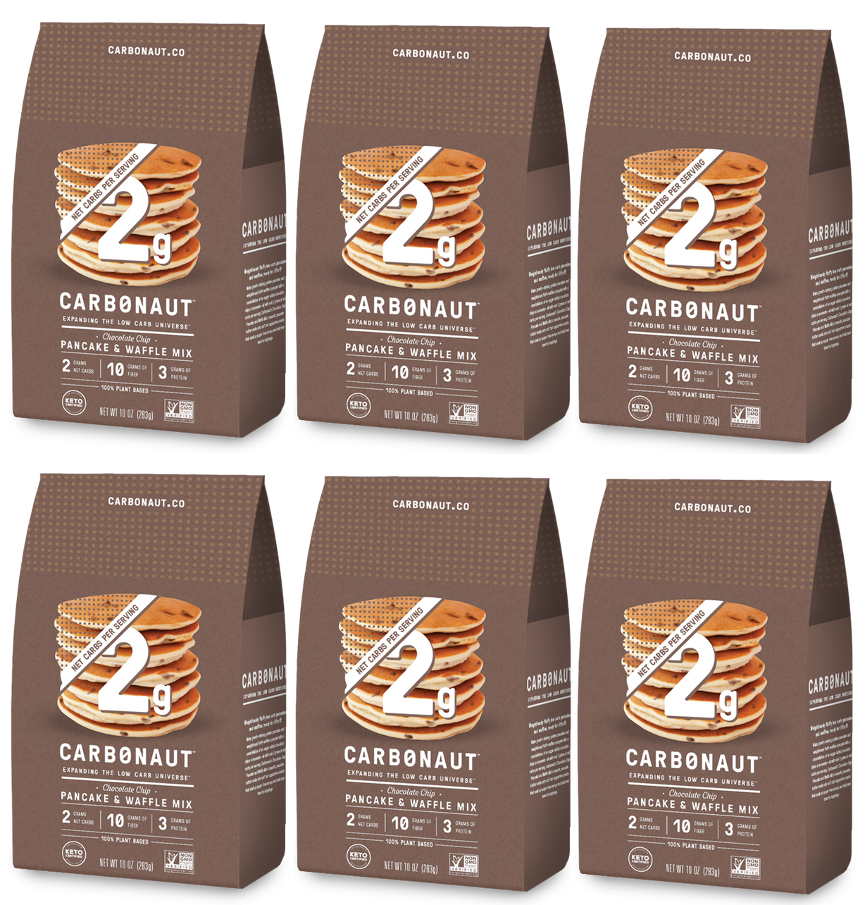 #Type_Pancake & Waffle Mix - Chocolate Chip #Size_6-Pack