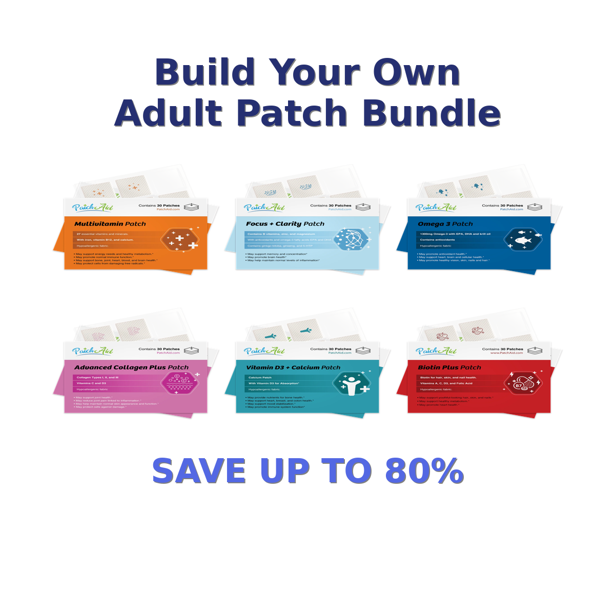 Build A Vitamin Patch Bundle & Save!