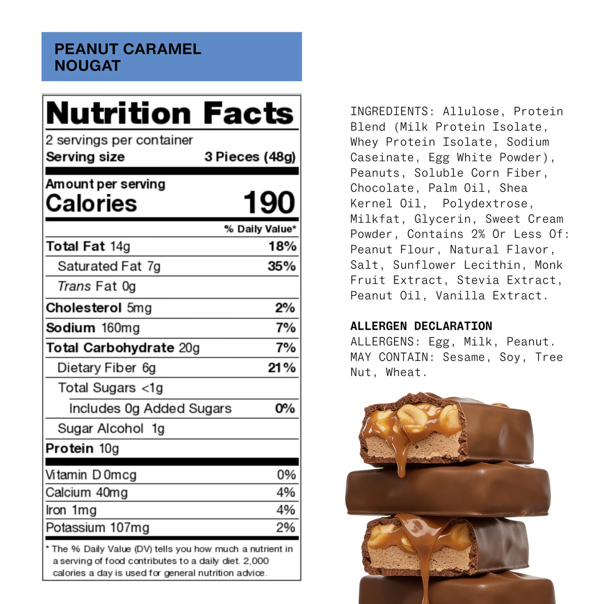 #Flavor_Peanut Caramel Nougat