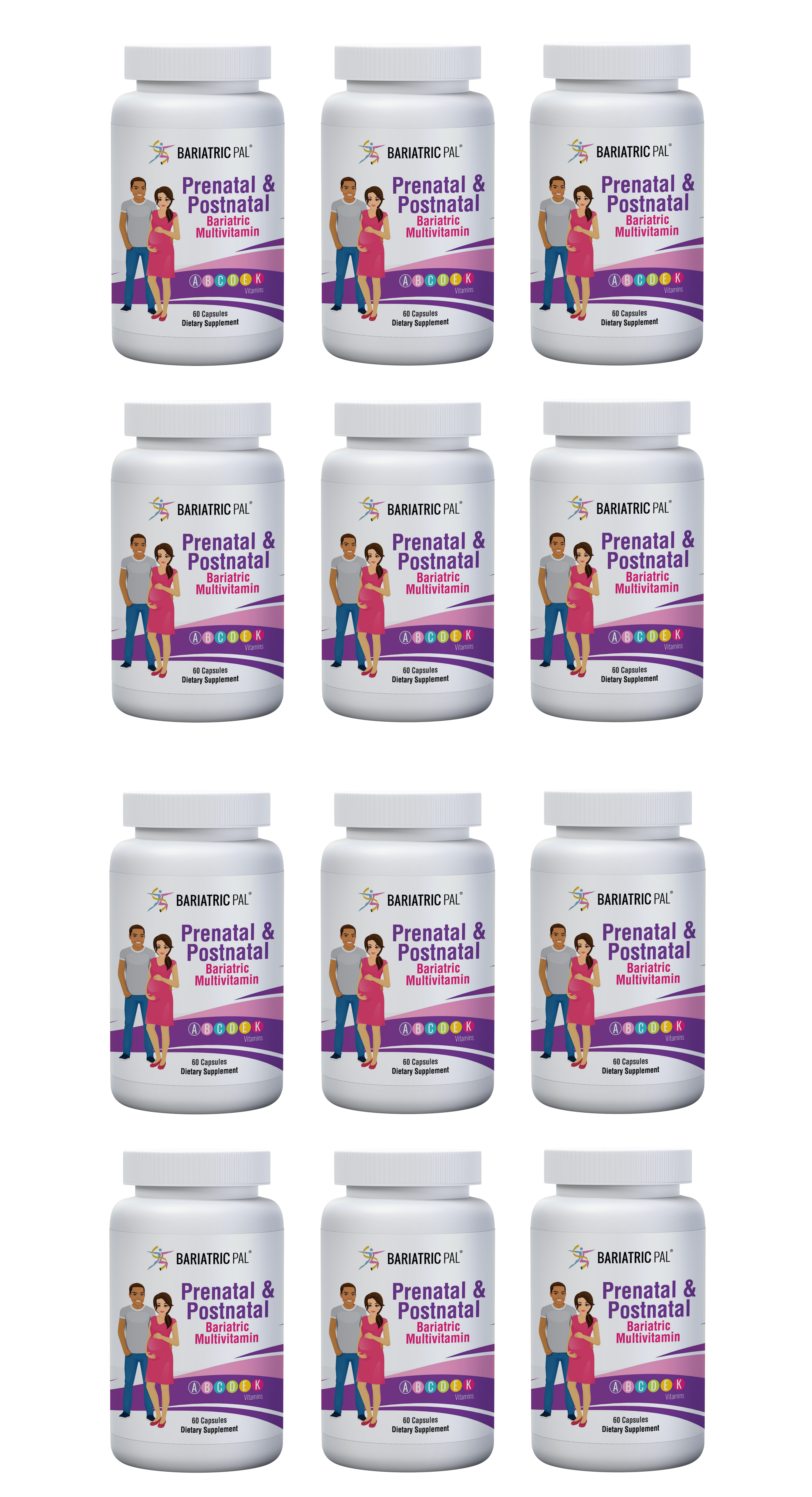 BariatricPal Prenatal & Postnatal Bariatric Multivitamin - High-quality Multivitamins by BariatricPal at BariatricPal Store
