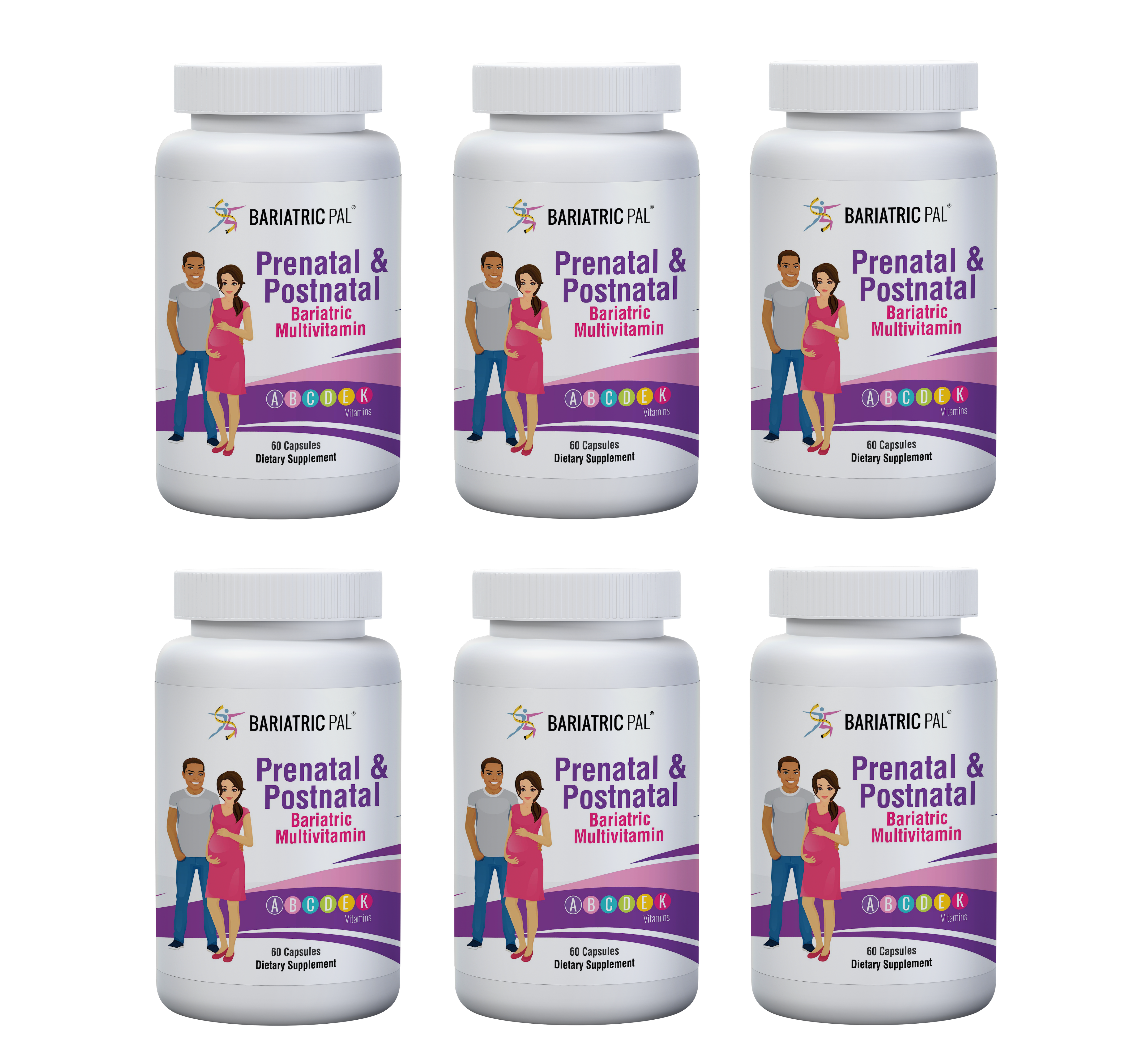 BariatricPal Prenatal & Postnatal Bariatric Multivitamin - High-quality Multivitamins by BariatricPal at BariatricPal Store